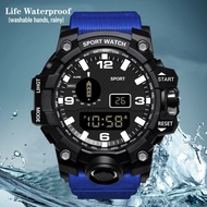 ORUSS Original Digital LED Sports Fashion Waterproof Multifunctional Men's Watch Unisex Outdoor Elec