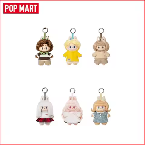 POP MART THE MONSTERS labubu Hair Salon Series - VinylPlush Pendant Blind Box Decorative Pendant Hol