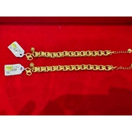 Emas 375 Rantai Tangan Vitara / Rantai Tangan Budak