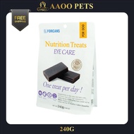 [AAOO Pets] Forcans Nutrition Treats Eye Care 240G - Dog Snack / Dog Supplement