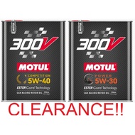 NEW BUNDLE SALE!!! MOTUL 300V 5W30 5W40 0W30 15W50 10W40