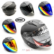 MATT BLACK Helmet ARC XR Special Color Visor Smoke Rainbow Blue Purple Ritz V2 Y15ZR RS150 RSX150 R15M Motor Accessories