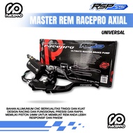 RACEPRO AXIAL 14MM BRAKE MASTER SET RIGHT UNIVERSALKiri FOR AUTOMATIC MOTORCYCLES RACEPROOriginal