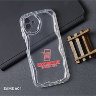 SAMSUNG A04 SAMSUNG A04E SAMSUNG A04S CASE MELTING WAVY CLEAR SOFT CASE SAMSUNG A04 SAMSUNG A04E SAM