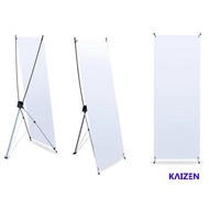 Kaizen X-Banner Tarpaulin Stand 2x5ft