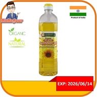HEALTH PARADISE Organic Cold Pressed Sunflower Oil 900ml 有机冷压葵花籽油