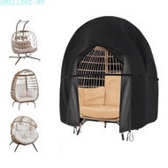 【SEMLL】Patio Egg Chair Cover Double Wicker Egg Chair Covers for Outdoor Egg Swing