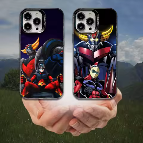 UFO R-Robot G-Goldorak Phone Case For iPhone 16,15,14,13,12,11,8,7,Pro,Max,Plus,Mini,XS,SE Anti Fall