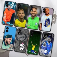 Soft Cover Realme 12 12+ 12X 12Lite 13 84C3 Neymar Soft Black Phone Case