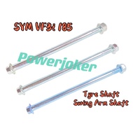 Sym VF3i 185/Sym 185 (Front/Rear) Depan/Belakang (Batang Shaft Tayar/Tyre Shaft/Swing Arm Shaft/Am S