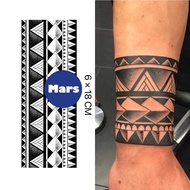 【Mars Tattoo】NEW Technology Magic Long Lasting 2 Weeks Semi-Permanent tattooTemporary Tattoo tattoo sticker Fake Tattoo Tribal Bandage Arm Band Armband C015