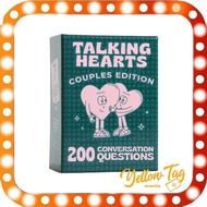 Talking Hearts Couples Edition Conversation Cards - Couple Card Game for Date Nights