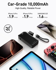 Iwalk Macrogo 30w Portable Charger With Stand 10000mah – Fast Charging Power Bank (Ubm001)Black