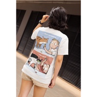 Cat t-shirt, oversized cat t-shirt