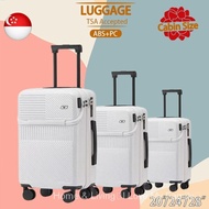 [SG⭐SALES]Lightweight Hard Suitcase Luggage with removable 360° silent Wheel 20 22 24 26 inch AZ4Q