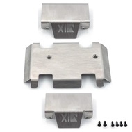 Stainless Steel Chassis Armor Axle Protector Skid Plate For RGT EX86190 EX 86190 LC76 1/10 RC Crawle