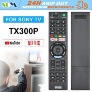 【SONY】Compatible all Sony TV remote control Sony tx300p RMT-TX300E Remote Control for Sony Led Smart TV LCD for Youtube/Netflix Button SAEP KD-55XE8505 KD43X8500F RMT-TX300P