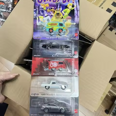 New In Stock New Hot Unopened Wheels Pop Culture 2025 Mix 1g Hxd63 Diecast Model Collectible Car Veh