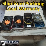 GTX550ti GTX260 GTX560 GTX570 GTX580 GD3 D5 graphic card (used)