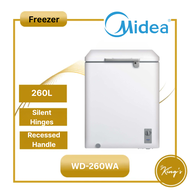 Midea Dual Function Chest Freezer Nett: 198L WD-260WA WD-260W