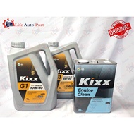 KIXX ENGINE OIL 5W30 10W40 KIXX ENGINE CLEAN ENGINE FLUSH