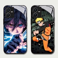 TS-84 Uzumaki Naruto HD Glass Casing for VIVO Y22 Y35 Y75 Y28 Y22S V25 Y55 iQOO Z6