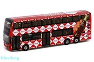 Tiny微影 1:110 B8L MCV 可口可樂 香港雙層巴士公交車 合金車模