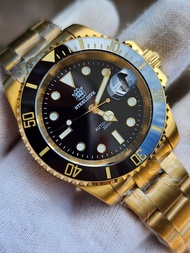 นาฬิกาผู้ชาย นาฬิกาทางการ NEW GOLD SteelDive 1953 IPG, Automatic NH35 Movement, Sapphire glass, Blac