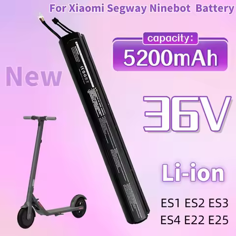 36V Battery Pack Suitable for 5200mAh Ninebot Segway Es1 / ES2 / Es3 / Es4 Scooter