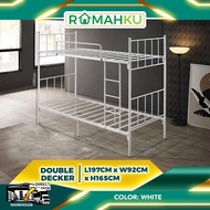 [FREE SHIPPING] DS3901Double Decker/Size Single/Super base / Single Metal Bed Frame/Mattress /Katil 