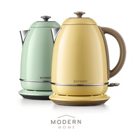 BUYDEEM 1.7l  Cordless Kettle K640E Retro Style in Green & Yellow