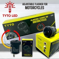 F2 Rotating Round Flasher Led Turn Signal Flasher 12V Rotating LED Flasher F2 Adjustable Universal M