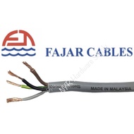 Fajar 4core x 1.5mm Wire 100% Pure Copper price per meter