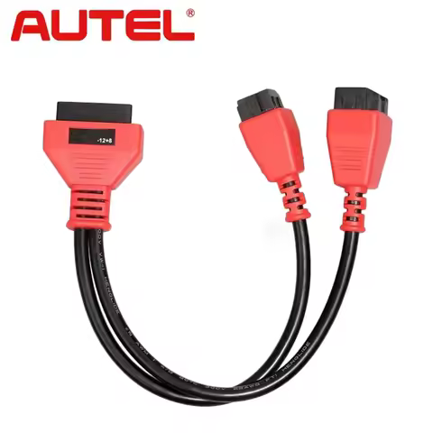 Original Autel 12+8 SGW Bypass Adapter Connector Dagnostic Cable For Chrysler Jeep Dodge Fiat Work W