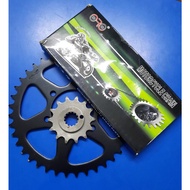 KTNS RS3 250 - Chain 520H + Sprocket Gear Set  (14T + 40T, 44T + Chain 520) // or w520HV O-Ring Chai