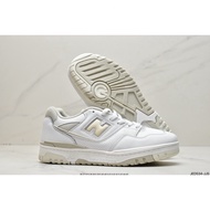 New Balance BB550 Leather unisex casual running shoes NB 550 milky white QMUP