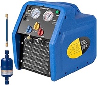 VIVOHOME R1234yf R32 R454B 3/4 HP Portable Refrigerant Recovery Machine Oil-Less, Freon Recycling Un