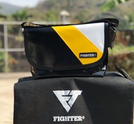 (เก็บเงินปลายทางเท่านั้น) Fighter กระเป๋าสะพาย(พร้อมส่ง) ดำเหลืองน้ำเงิน