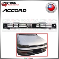 Honda Accord SM4 Facelift CHROME ABS PLASTIC Front Bumper Top Grill Grille Sarong Chrome Garnish Mou