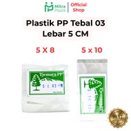 PP Plastic Width 5 Thickness 03 5x8 5x10 Transparent Clear Plastic Bag