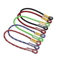 Nylon Climbing Rope Oxtail Pulling Safety Mountaineering webbing single lanyard cowstail life line r