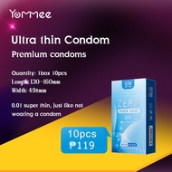☻ ▧  1box 10pcs 0.01mm super thin trust durex ultra thin condom for men sex contraceptive pills wit