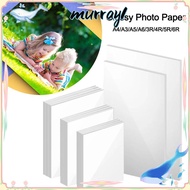 MURRAY Inkjet Printing Photo Paper, A4 3R 4R 5R 6R A5 A6 Quick Dry Glossy Photo Paper, High Quality 