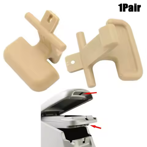 2pcs Center Console Armrest Upper&Lower Latch Clip For Hyundai Sonata With Manual Transmission 09-10