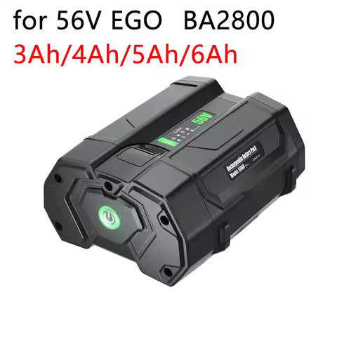 For EGO BA2800 56V 6000mAh Replacement Battery Compatible For EGO BA2800T BA4200 BA4200T BA1400 BA14