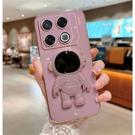 Casing INFINIX GT 20 Pro GT 30 Pro GT 10 Pro Astronaut Stand Premium Softcase TPU