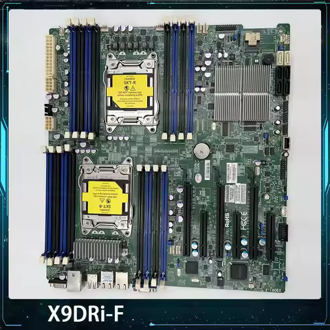 X9DRi-F 2-Way Server E-ATX Motherboard LGA2011 C602 DDR3 Xeon E5-2600 And E5-2600 V2 Family PCI-E 3.