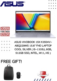 Asus Vivobook 15X K3504V-ABQ229WS 15.6'' FHD Laptop Cool Silver