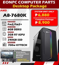 BUDGET DESKTOP PC COMPUTER COMPLETE PACKAGE MMA CASE RYZEN 5 ATLHON (BRANDNEW)