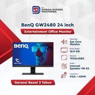 monitor benq gw2480 24inch ips full hd hdmi led entertainment eye care - extra bubble
